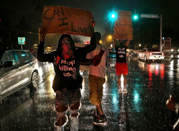 Jesse Jackson visits as protests continue